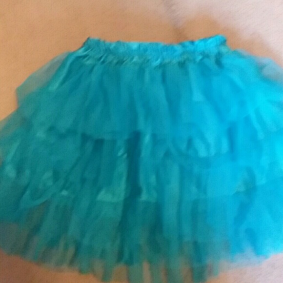 Electric Blue Ruffle Tutu - Picture 4 of 4